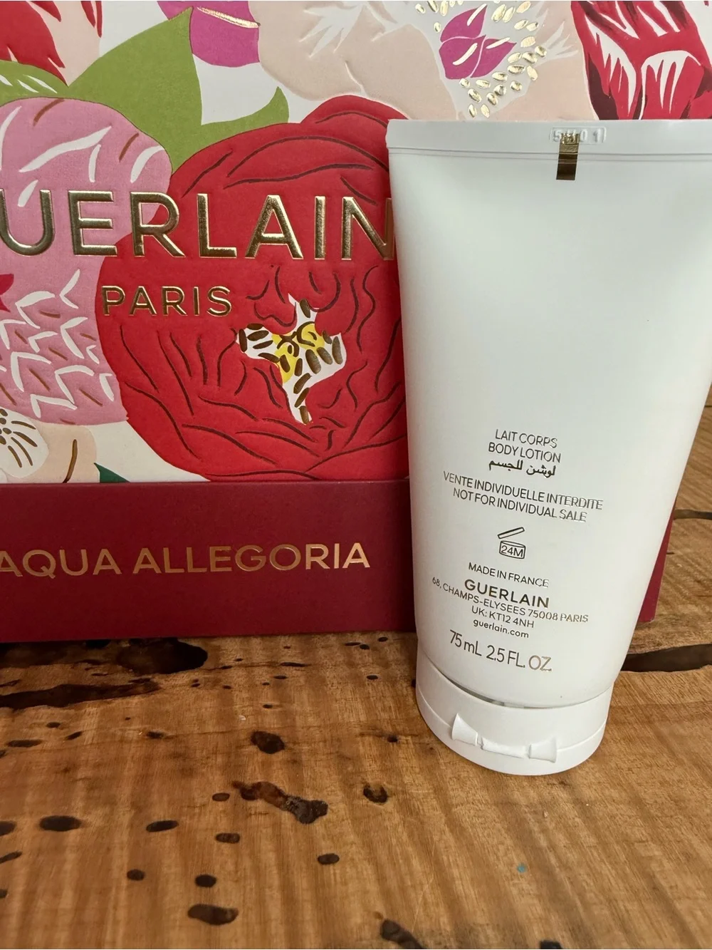 Guerlain Aqua Allegoria Bergamot body lotion